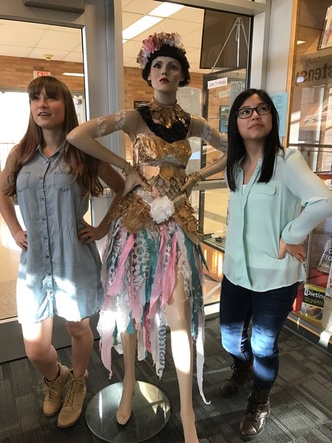 BarbaraMasonILC's tweet photo. @sequoitwellness Congratulations!! Team Dominasain won best overall in the Trash to Fashion Show Competition. https://t.co/kgFxbayKxr