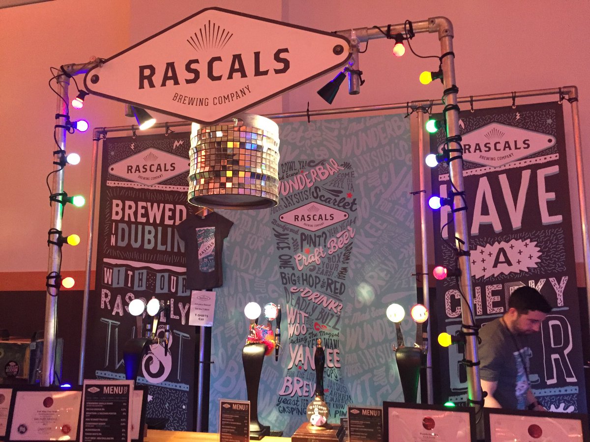MountainManCork's tweet photo. The Mountain Man festival award @AlltechBrews for "Most Shiny Stand" goes to @RascalsBrewing #MMBBestInShow https://t.co/GRNi8D59Kk