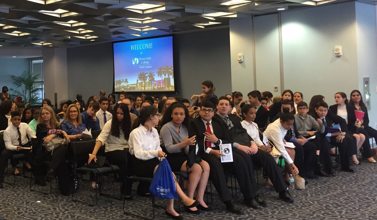 #DIRSoFL Catherine Rodriguez addresses <a href="/FFLMUN/">Foundations for Leadership</a> on 2/25 at @MDCNorthCampus #RepresentAmerica <a href="/mdcps/">Miami-Dade Schools</a> <a href="/MDCPSSocStudies/">MDCPSSocialSciences</a> @MiamiSup