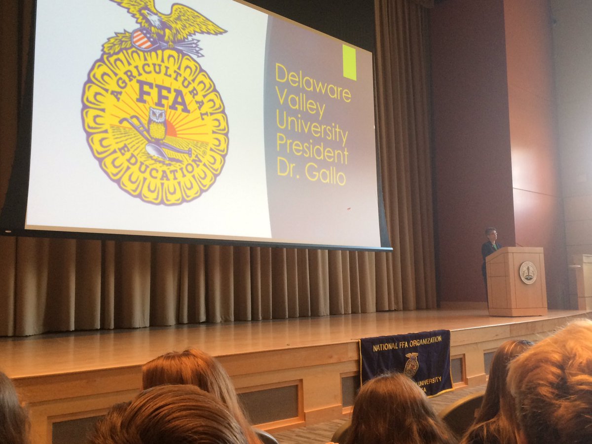 DJR_131's tweet photo. Great morning kicking off DVU FFA Conference with @DelValPresident! Thx for your support of @NationalFFA! #ProudAlum #DelValFFAWeek https://t.co/qnUC9t20MN