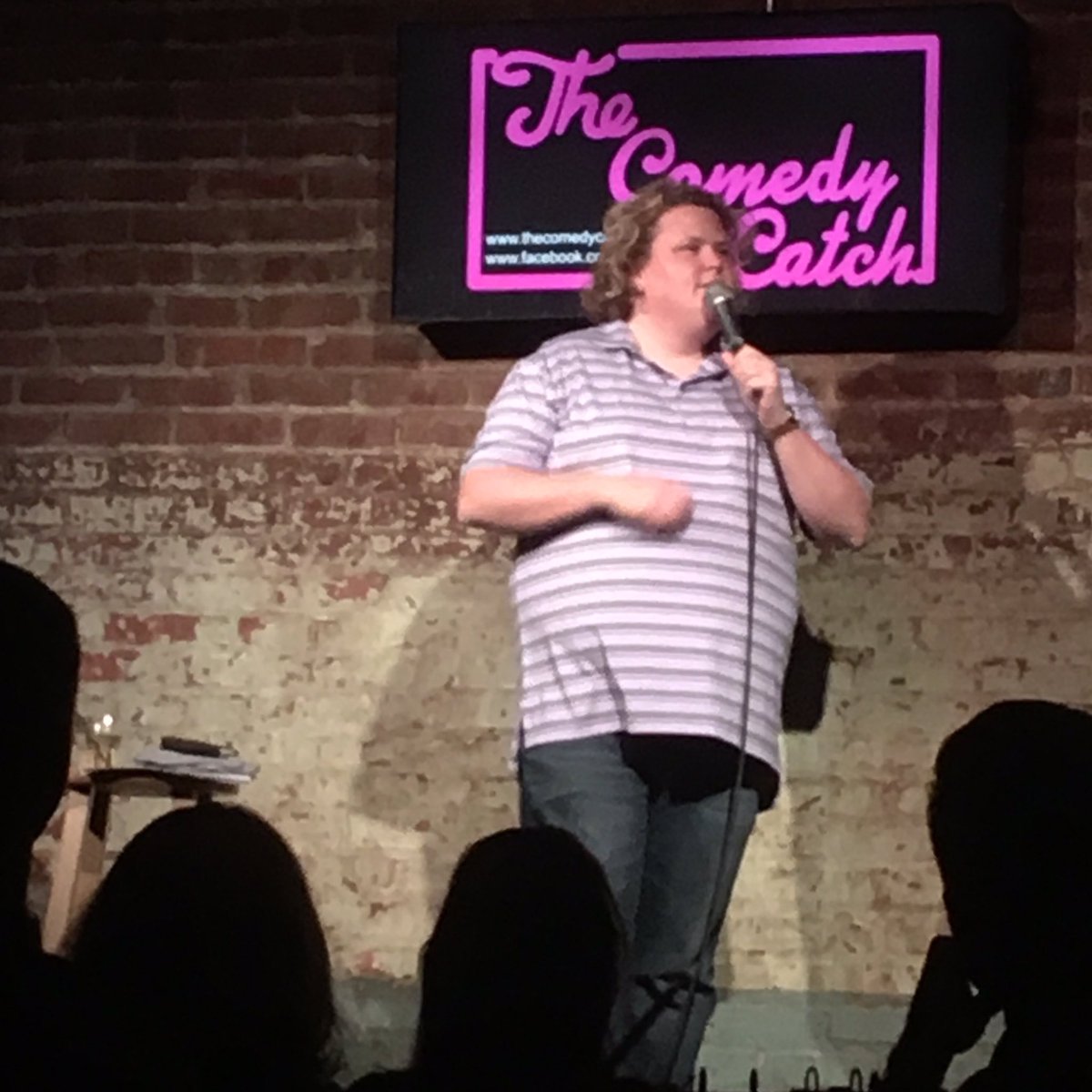 Kristin_Deez's tweet photo. Such a great night with @MeeshsmithO - went to see the gift that is @fortunefunny #lhavethebestlife https://t.co/jtKnkDz25q