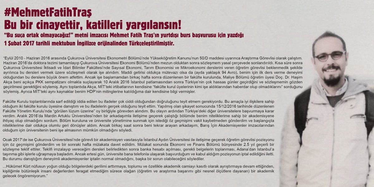 #MehmetFatihTraş 
#İntiharDeğilCinayet