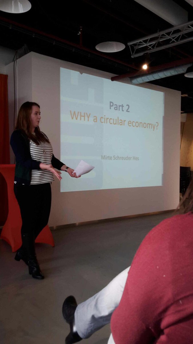 mirtehelena's tweet photo. Presenting my thoughts from a philosophy POV on WHY a #circulareconomy is a good idea, @InstituutSMO for the 2017 PhD lab #circularminds https://t.co/bzTZOeaDZD