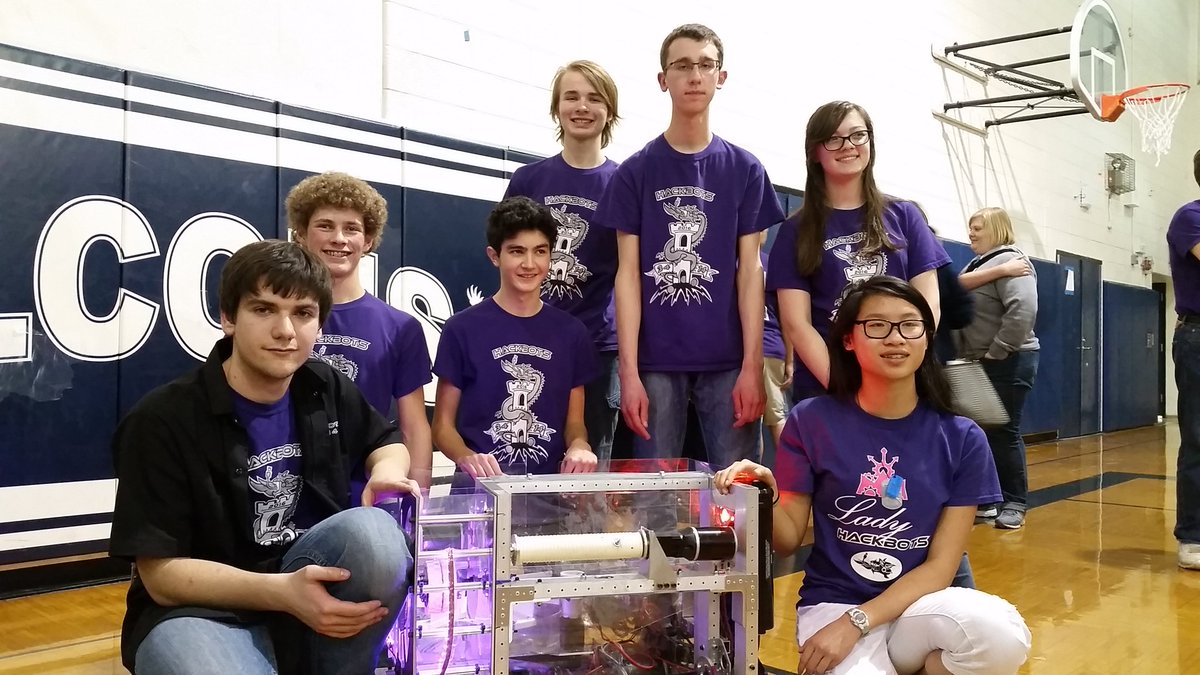 Making the impossible possible. #First #omgrobots #Hackbots