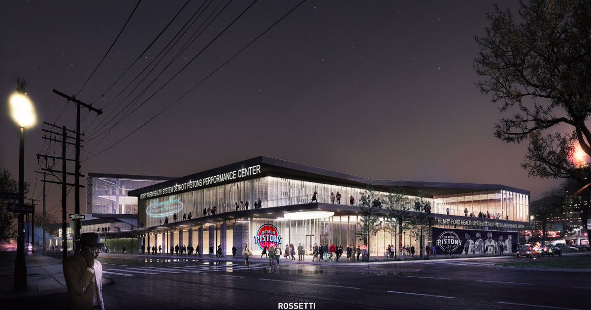 wuckert's tweet photo. RT @DetroitPistons We announced plans to build the Henry Ford - Detroit Pistons Performance Center #DetroitProud - https://t.co/Z5TktMM1sb https://t.co/ukI4kpYwCD