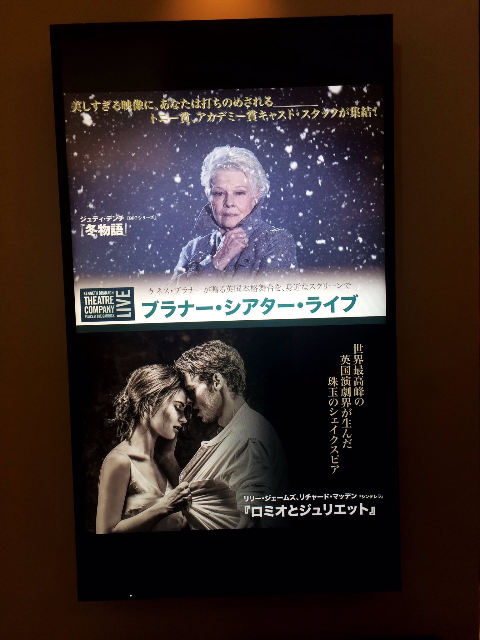 Theatre At Dawn 恵比寿ガーデンシネマで ケネス ブラナー 冬物語 をもう一度 やっぱり優しくて綺麗で大好きだ 今日はアフタートーク付き 東大教授 河合祥一郎さんとライター 兵藤あおみさんによる解説も聴けちゃいました 赦し と もう一つの