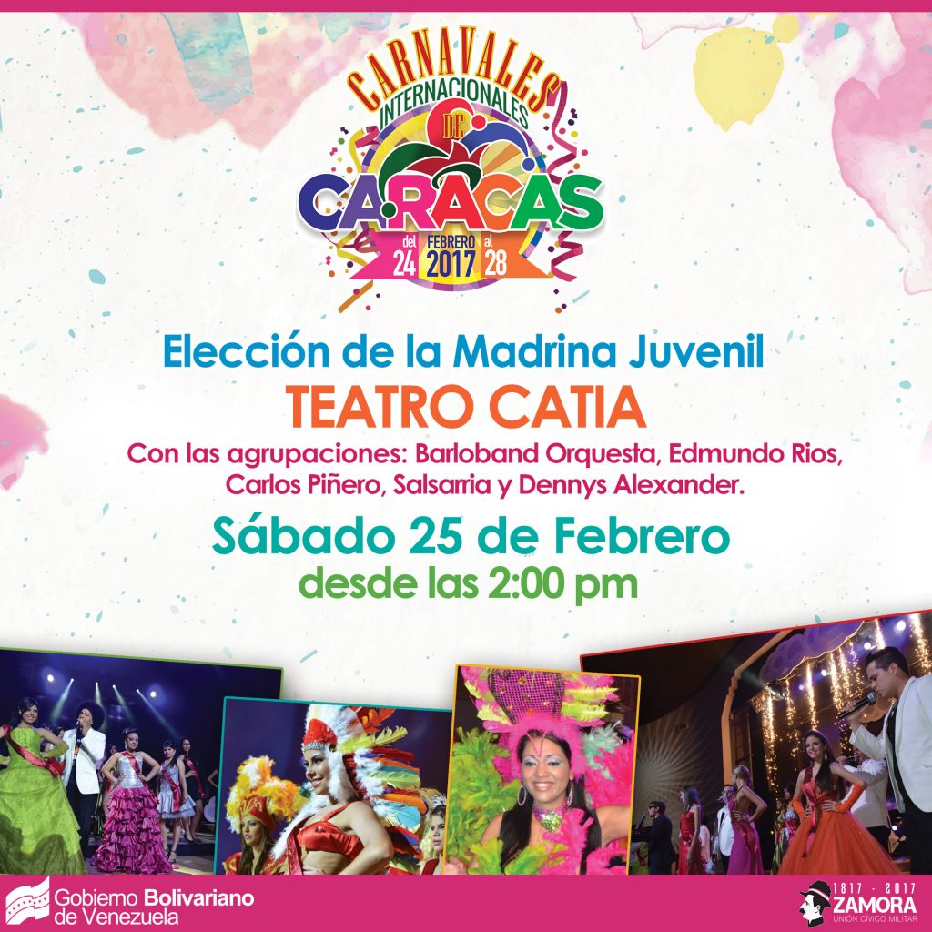 soyfornerino's tweet image. Conozca las actividades que se realizarán hoy en Caracas para celebrar el Carnaval dlvr.it/NTJDZT