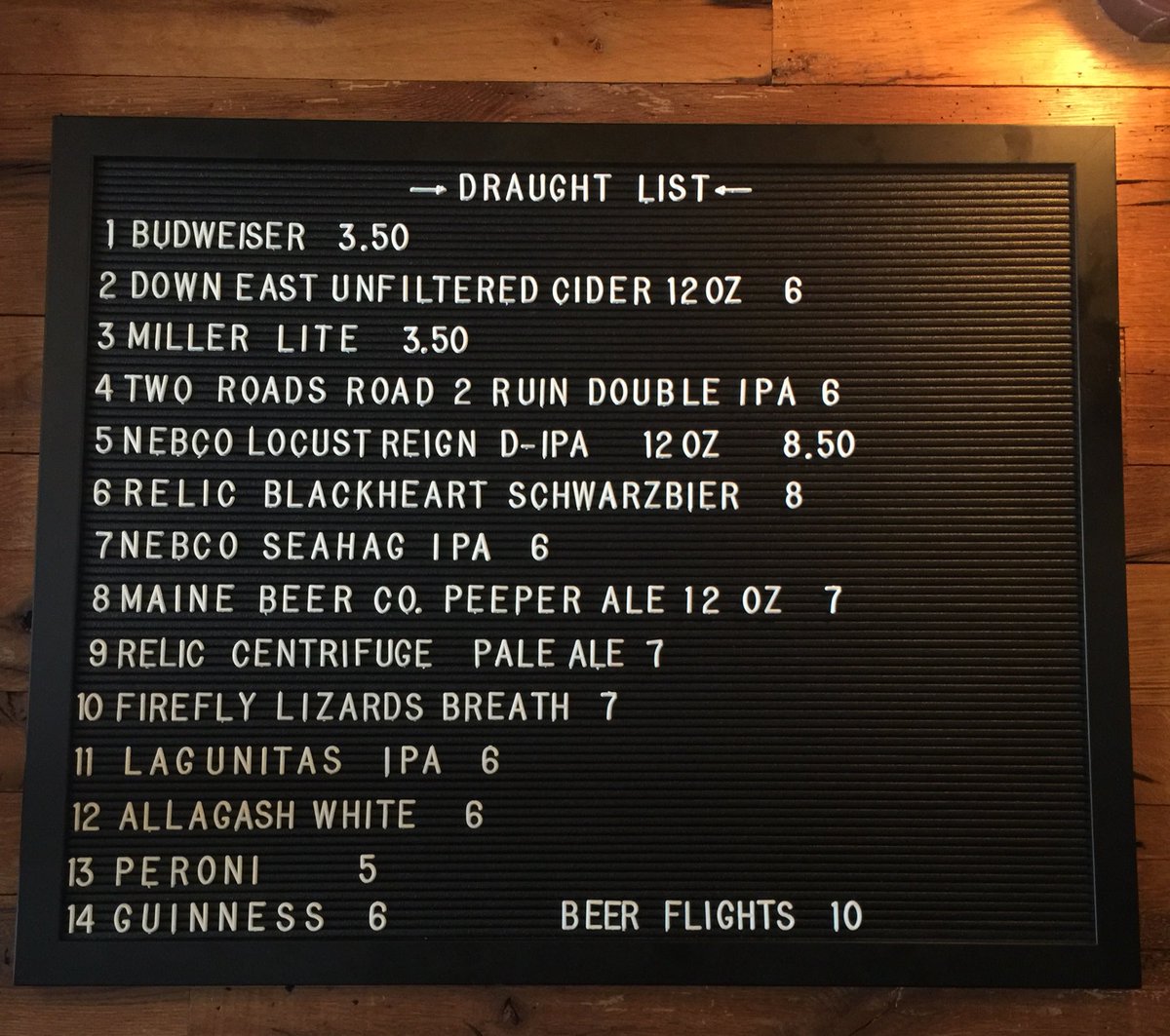 cheshire_pizza's tweet photo. ๐บ๐บ๐บ Updated beer menu! Welcoming Locust Reign IPA. Stop in for a draft and try for yourself. @NewEnglandBrew #ctbrew https://t.co/q6MXaIQkVu