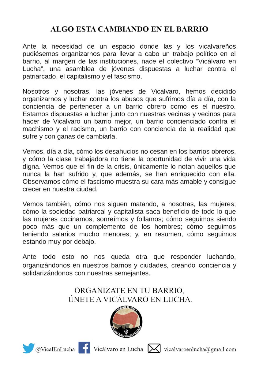 Vicálvaro en Lucha tweet media