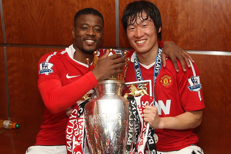 Patrice Evra wishes buddy Ji-Sung Park a Happy Birthday with classic post  