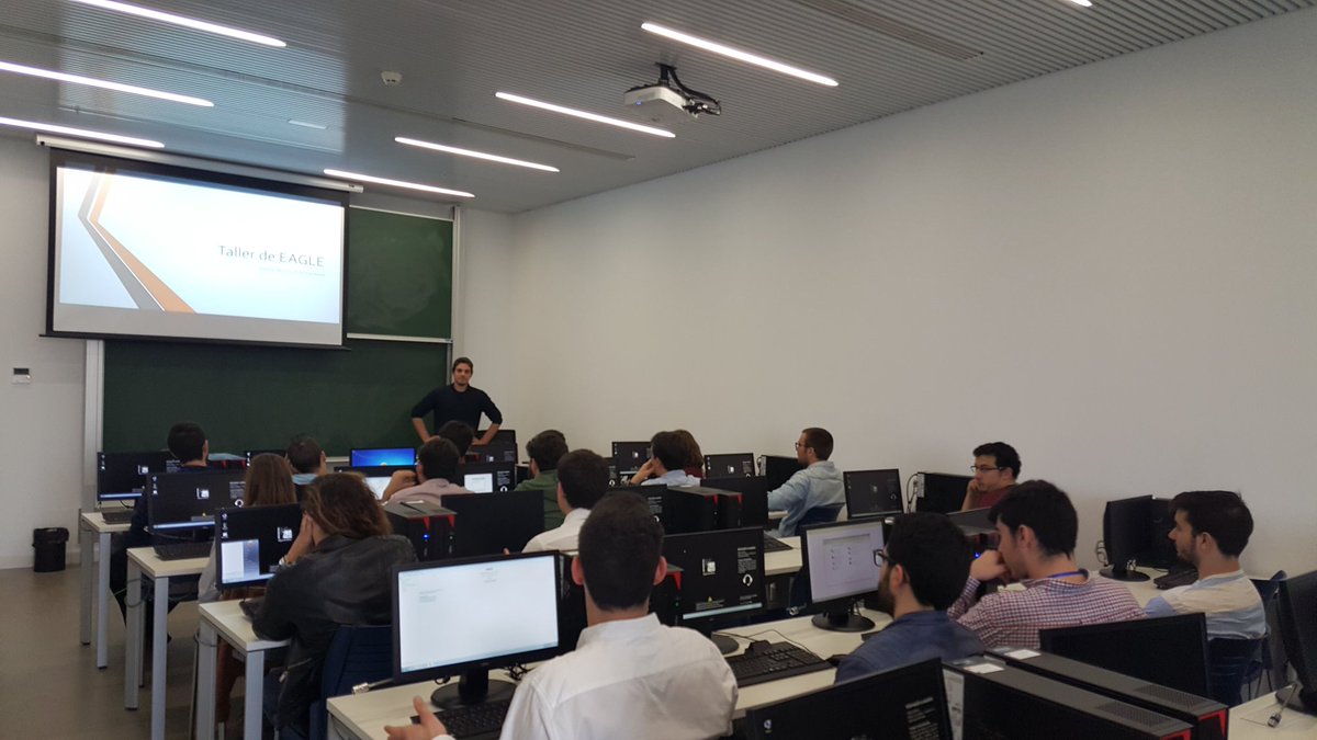 Empieza el taller de Eagle con nuestro compañero <a href="/emiliogomezm/">Mr. g</a> #VIIIJEDII