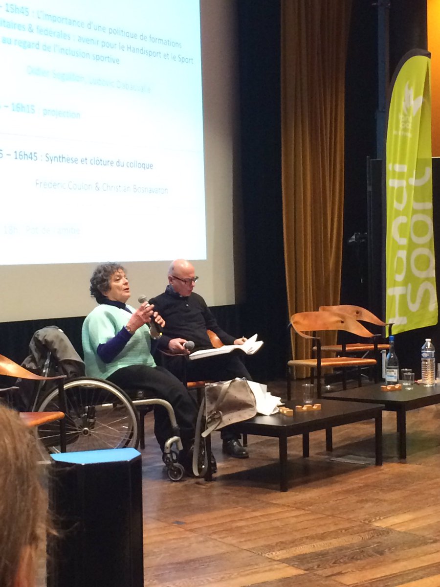 Handisport_92's tweet photo. C'est l'heure de la conclusion #Colloque #Handisport merci à tous https://t.co/IVYB9JD9cj