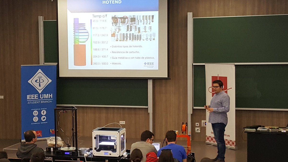 Taller de Impresión de 3D con <a href="/Elxino15/">Elxino</a> ¡Como mola! #VIIIJEDII