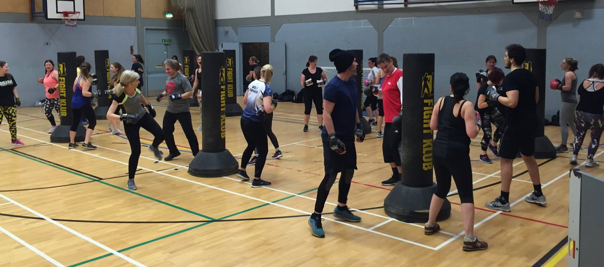 How's your weekend going? Ours started with a high energy Fight Klub class! Why don't you come down and check out what we have to offer!