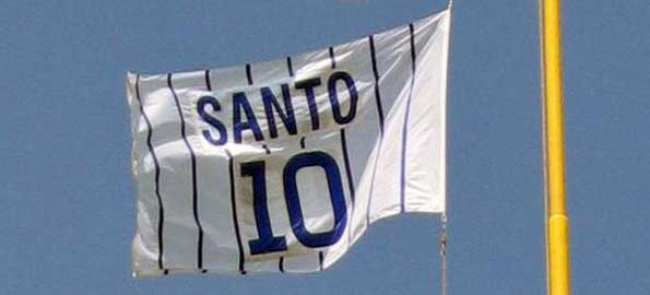 Happy Birthday to one of the all-time great Hall of Famer Ron Santo. 