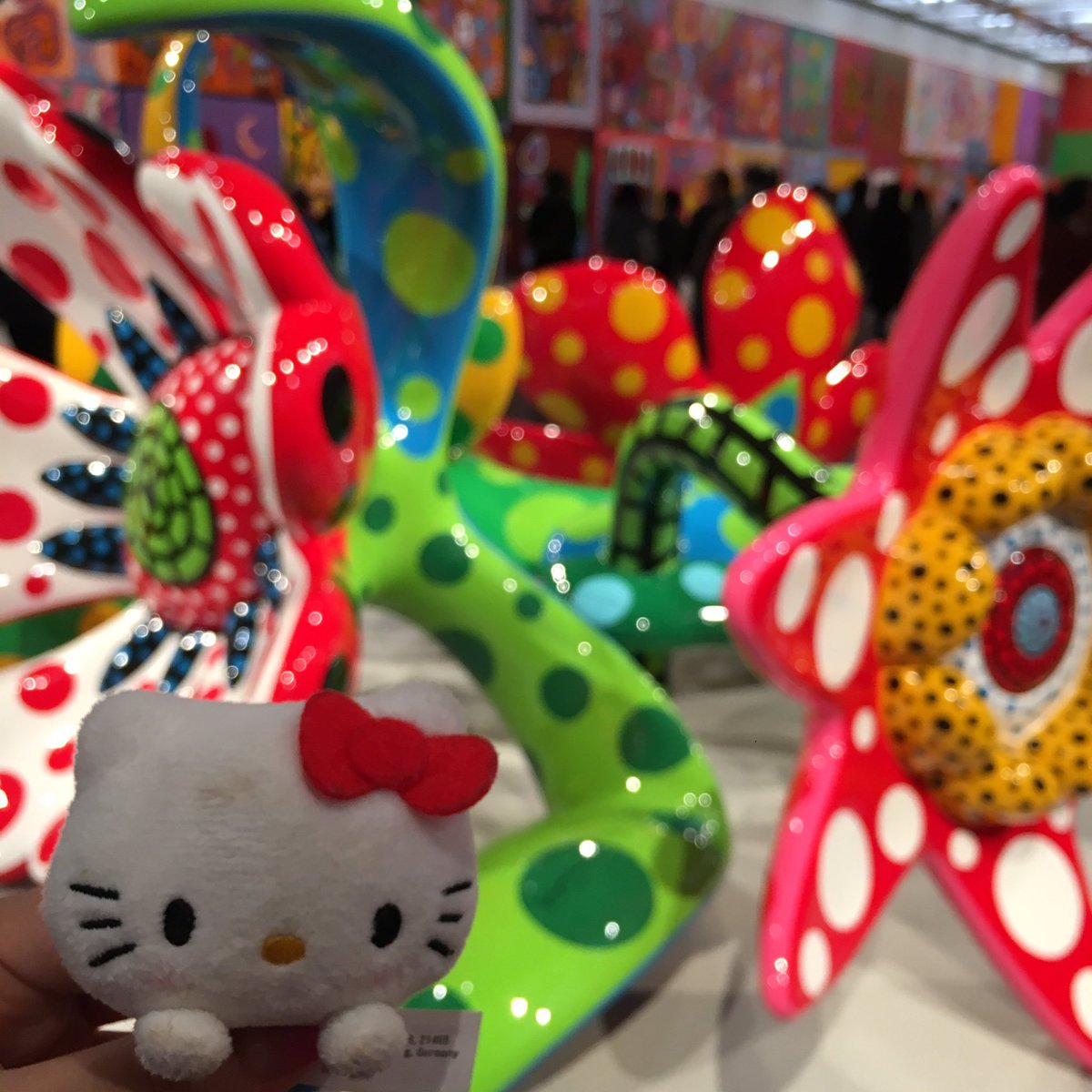 草間彌生の世界観♡ #草間彌生 #わが永遠の魂 #国立新美術館 #水玉模様