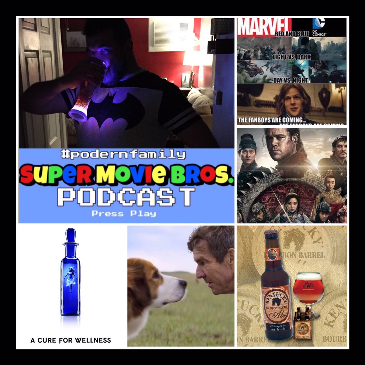 SuperMoviePod's tweet photo. Ep 33 will be released tonight. Here is a preview of our reviews and discussions #PodernFamily #moviepodsquad https://t.co/niEdYBi7d5