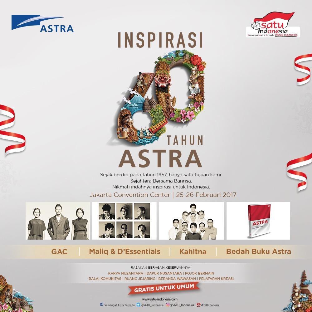 Jangan lupa mampir ke JCC besok siang ya Troops!