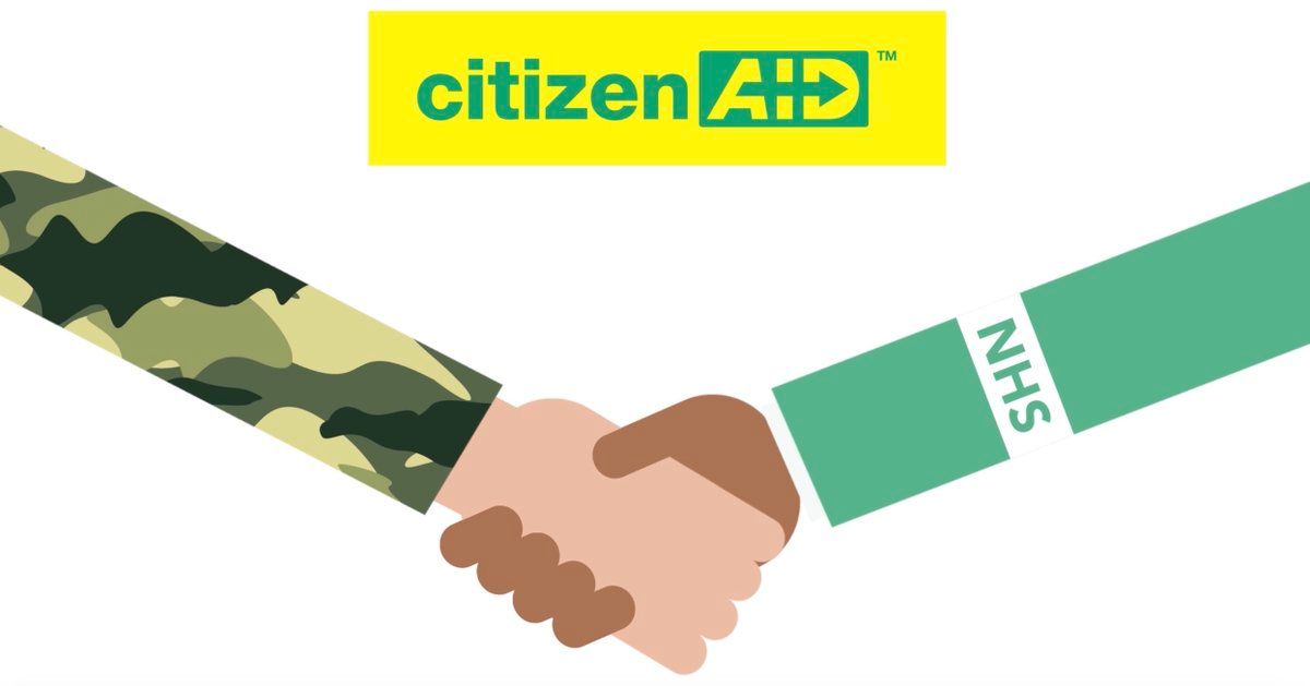 ThecitizenAID's tweet photo. Our app is completely FREE! So why not download the #CitizenAID app and learn how #YouCanSaveLives: https://t.co/lc8KQrLncx https://t.co/vGoG7VGH6y