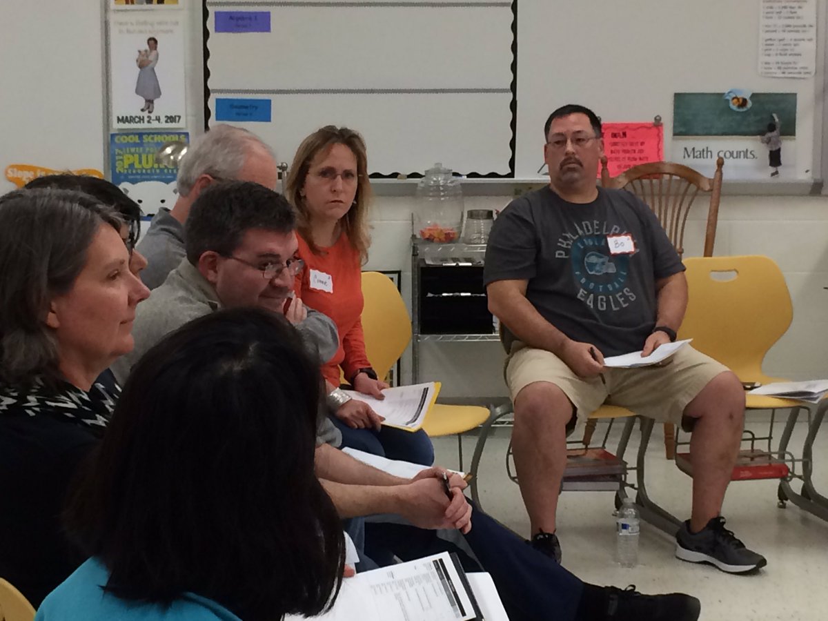 PennCivic's tweet photo. Rose Tree Media School District-community working together on school district budget process with @penncivic moderators. https://t.co/C5W9uSHsoK