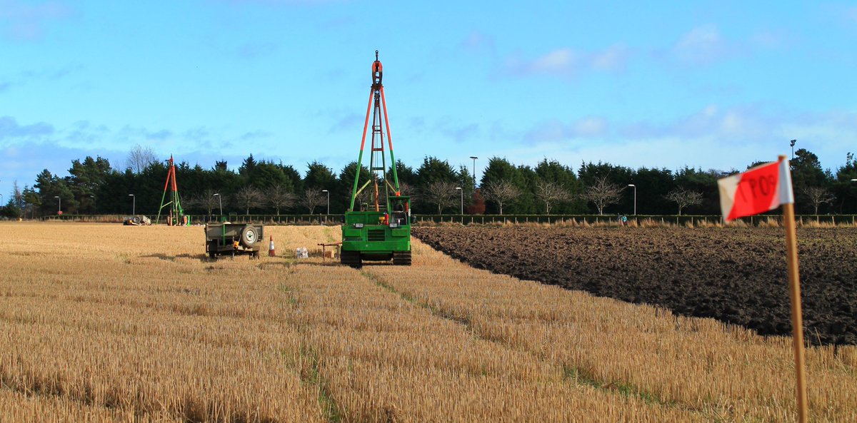 Brian_R_Thomson's tweet photo. Momentum building in working towards delivering a new #MadrasCollege . Drilling rigs for site investigation at Langlands site. #StAndrews https://t.co/0hPbUDAvNx