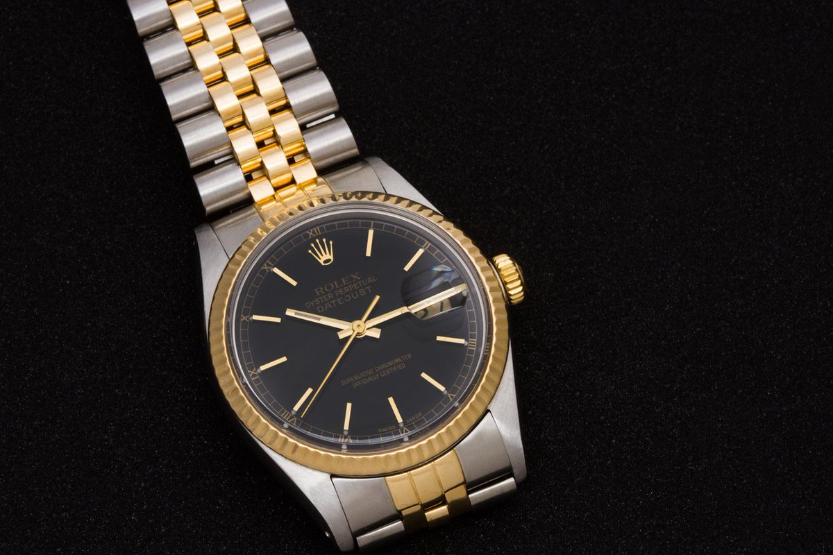 GrayAndSons's tweet photo. A #Rolex that won't break the bank! Buy this classic #Datejust for under $5,000 #watch #under5000 #affordableluxury #horology #grayandsons https://t.co/N1zUHKosVt