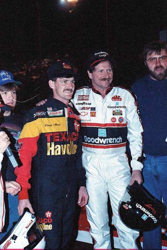 Happy 56th Birthday in Heaven Davey Allison :( We love you and miss you. Two of the best in this pic 