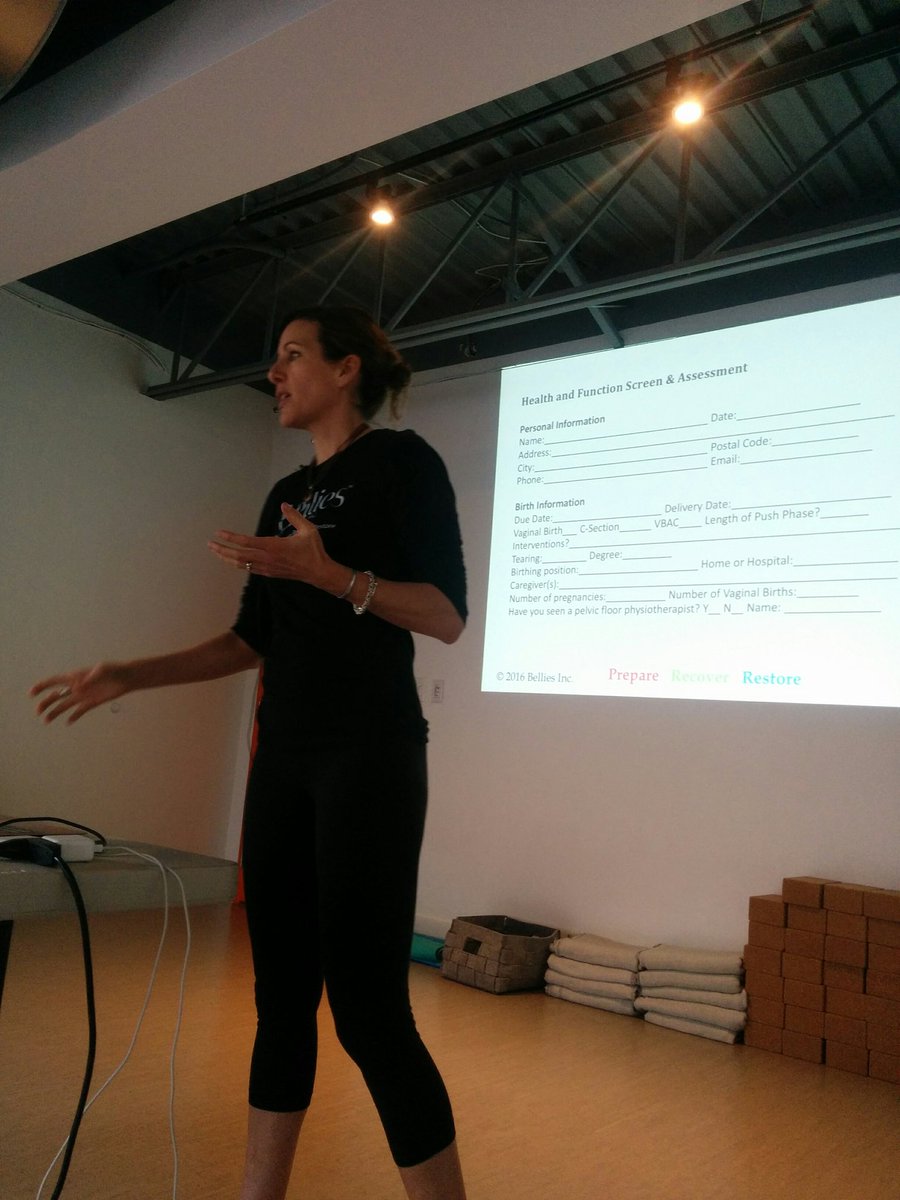 On to the assessment form <a href="/BelliesInc/">Kim Vopni</a> course with @FitnessDoula #coreconfidence #learning