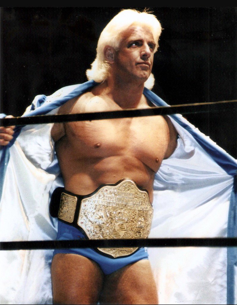Happy Birthday to the GOAT Nature Boy Ric Flair. Love ya my friend. 