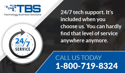 TBSNetworks's tweet image. 24/7 tech support. It’s included when you choose us. You can hardly find that level of service anywhere anymore. #HelpDeskService #ITSupport