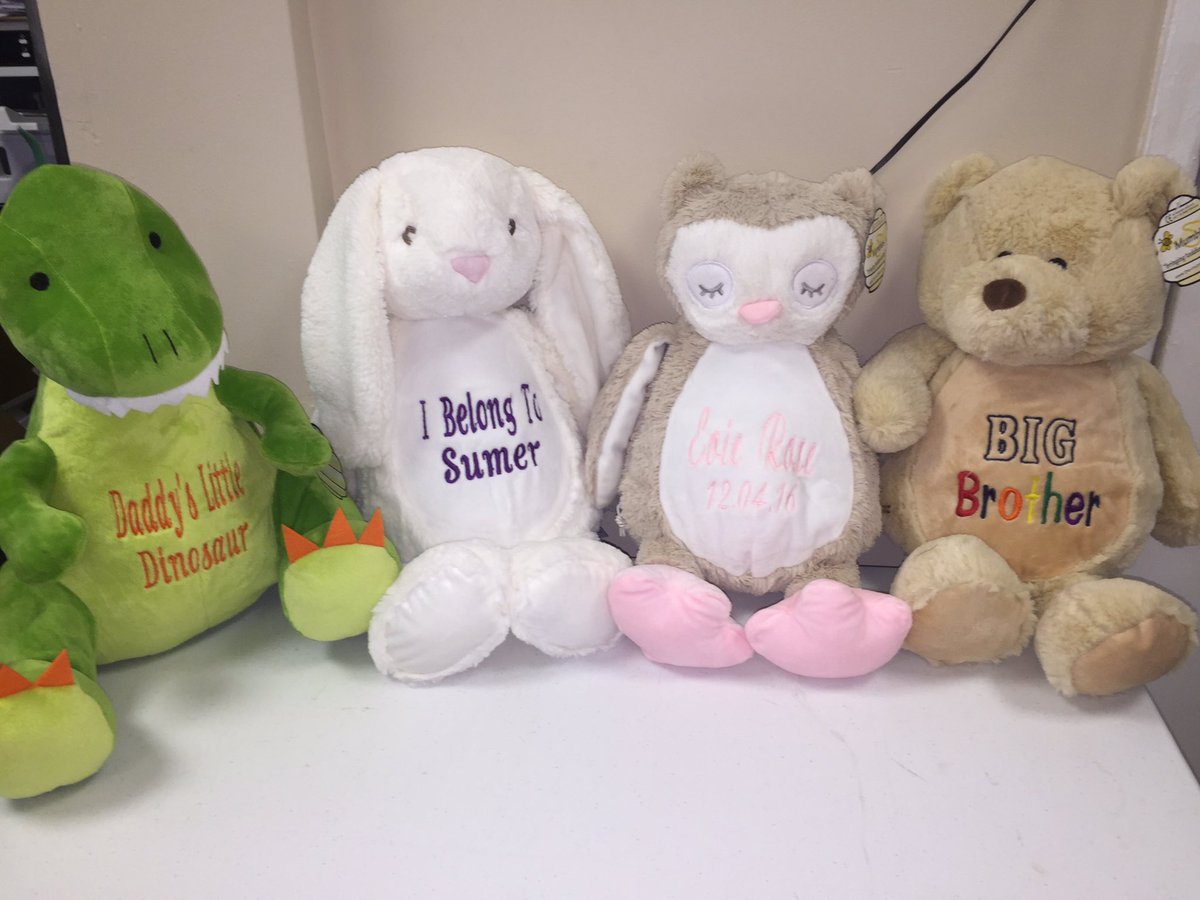 fj s print shop on twitter new product personalised teddy bears