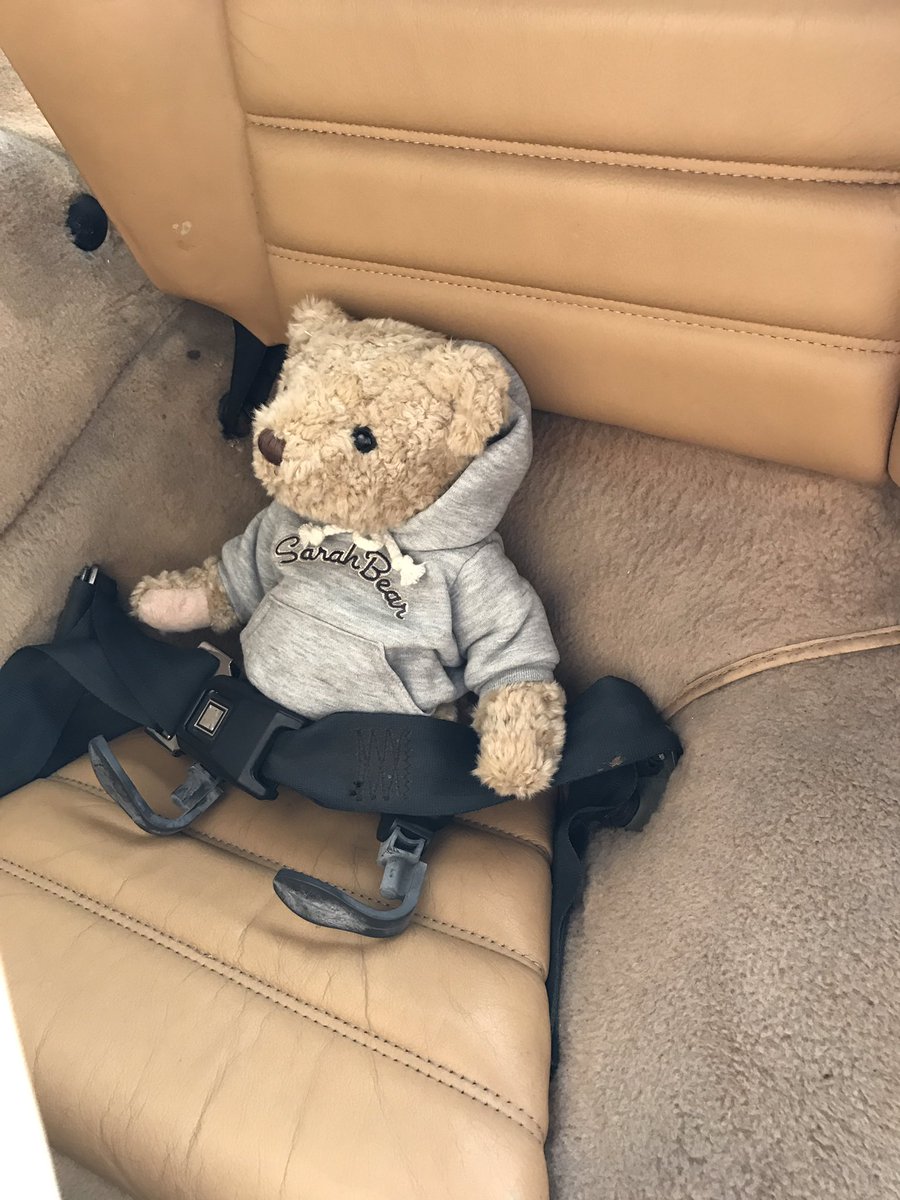 Sarah_Bear_NPO's tweet photo. Happy Saturday!!! From #SarahBear and her ride in a Porsche 😍🐻❤️ we had a good time to say the least. #CelebrateYourDifference https://t.co/itmePn5NM6