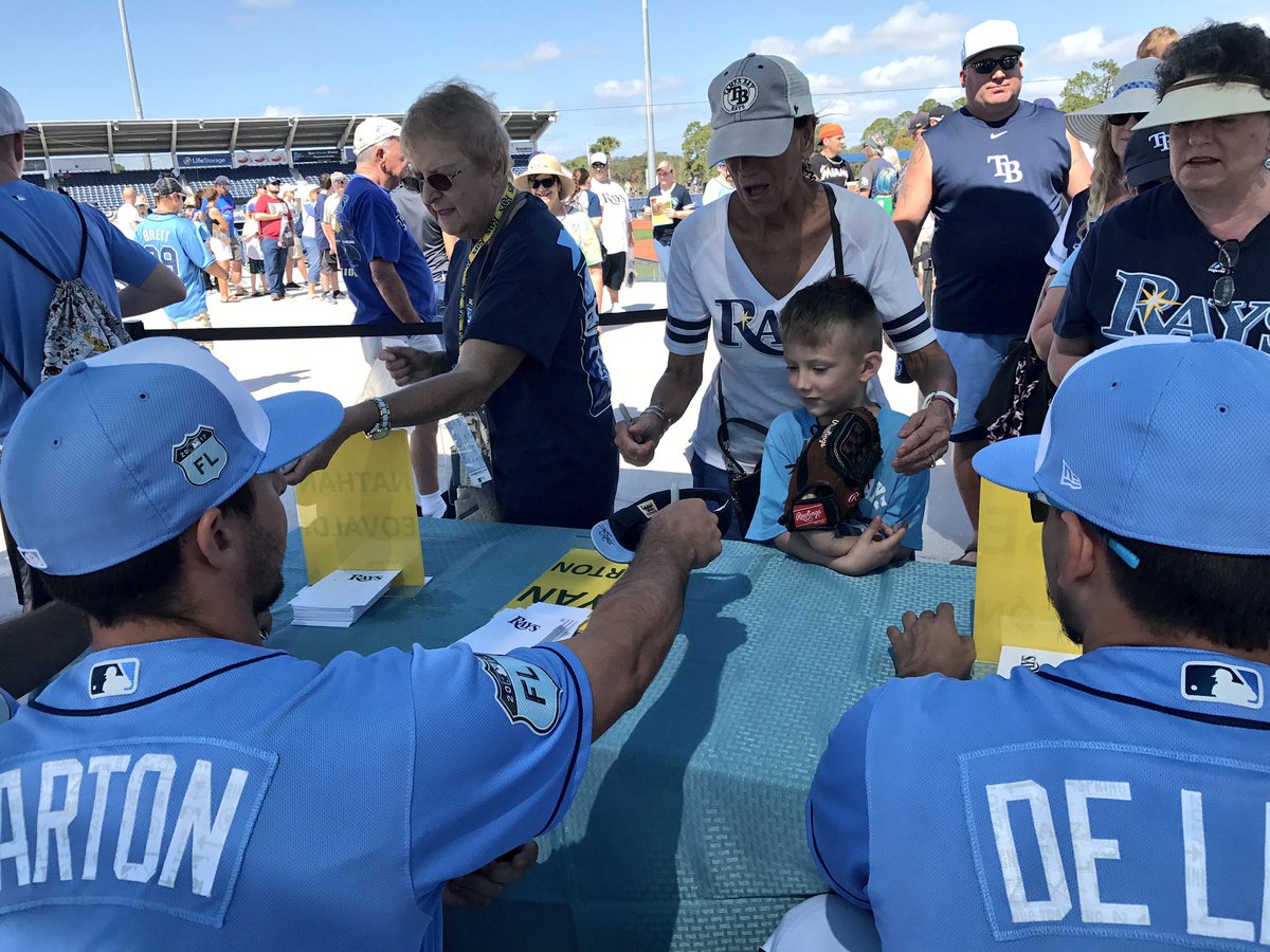 Pregame fan fest! ?? Tampa Bay Rays Scoopnest