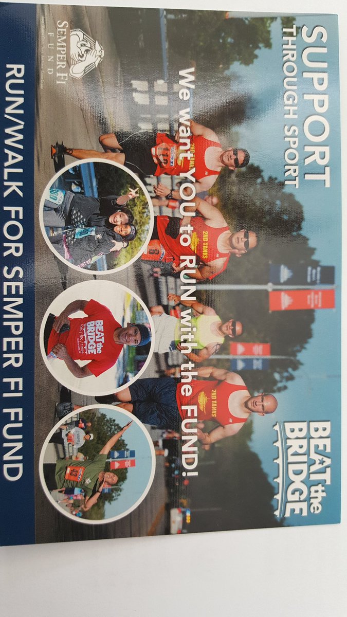 Beat the Bridge 1mile,5k,10k - April1st,2017@NBMS! Come run/walk with us and support our military! #RunwiththeFund <a href="/NewBridgeBears/">New Bridge Middle</a>
