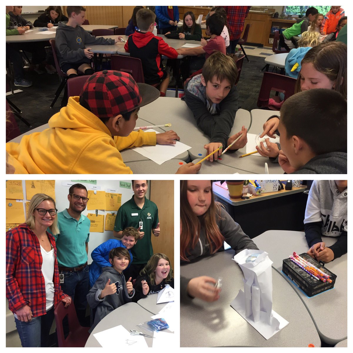 TeachTigers's tweet photo. Developing #ngss civil engineers w/ @PolyEngineering and SLO #ASCE professionals #expertsintheclassroom @TeachTigers happy engineering week! https://t.co/LYi6Jm5im0