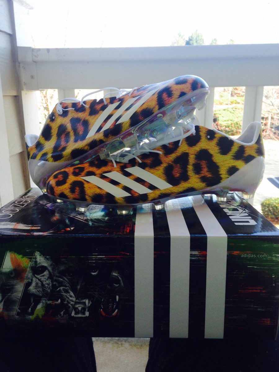 Tony_Garcia53's tweet photo. Major thanks to @adidas for the cleats! 💪🏾❗️ #NFLCombine #NFLDraft https://t.co/6XN7DIkjNK