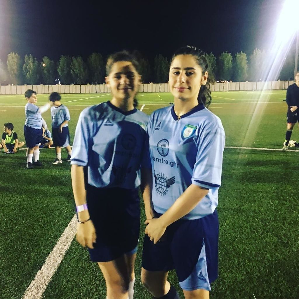 MondialSC's tweet photo. Happy birthday Emilia and Meriam😘❤⚽
#football #dubai #dubaikids #fun #dubaischools #family… https://t.co/3SobTmiT3s https://t.co/qGi0BACYxl