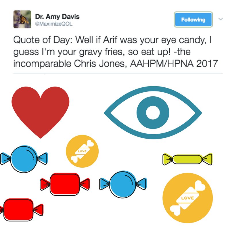 Pallimed's tweet image. By popular #hpmTOTD demand...couldn&apos;t ignore THIS one.But ineligible bc we don&apos;t support objectifying @arifkamalmd ;-) (@MaximizeQOL) #hpm17