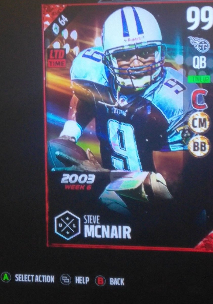 _CIay's tweet image. 99 LTD Boss Steve McNair giveaway!
How to enter.
-Retweet this
-Follow me @MyNameIsNotClay 
Ends next Saturday (4th)