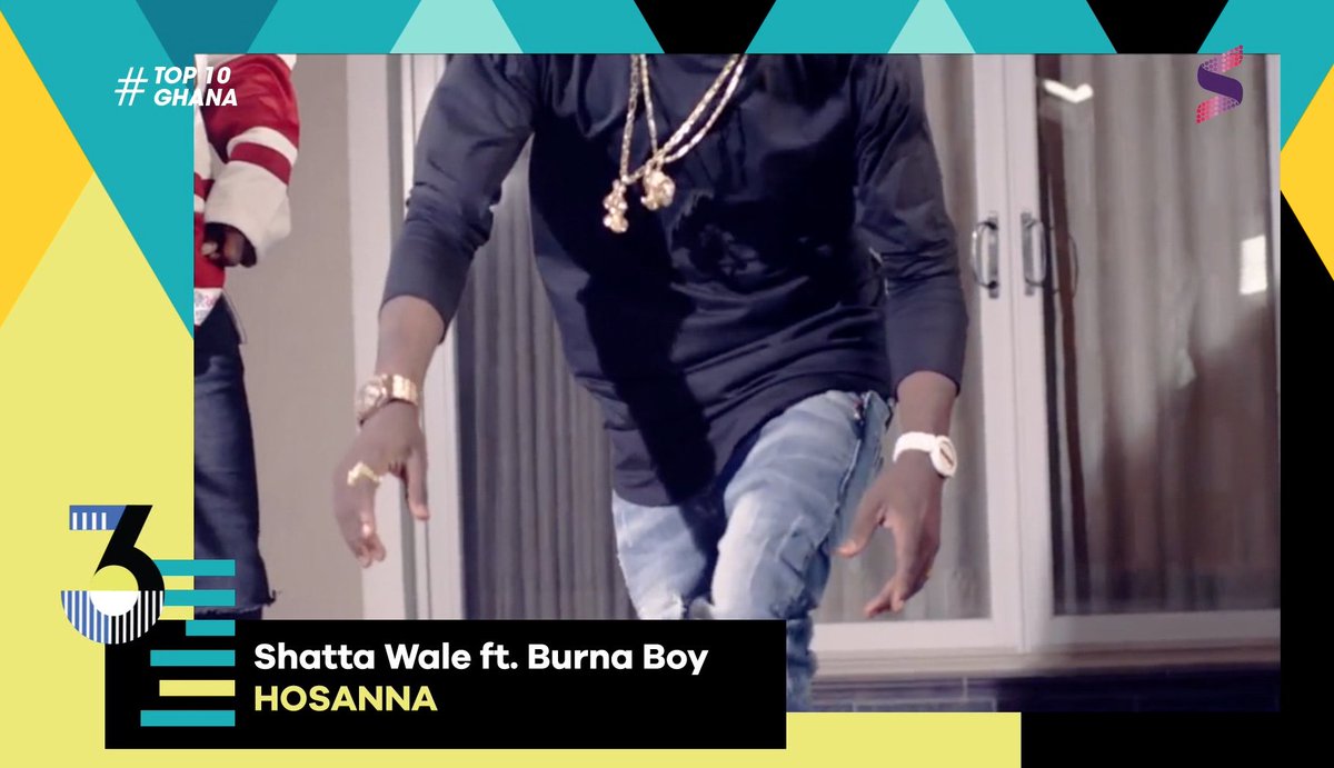 SOUNDCITYtv's tweet photo. We Recommend!

🇬🇭@shattawalegh) ft 🇳🇬@BurnaBoy – Hosanna 

#3 on #SoundcityTop10Ghana https://t.co/shpfEI6FTe