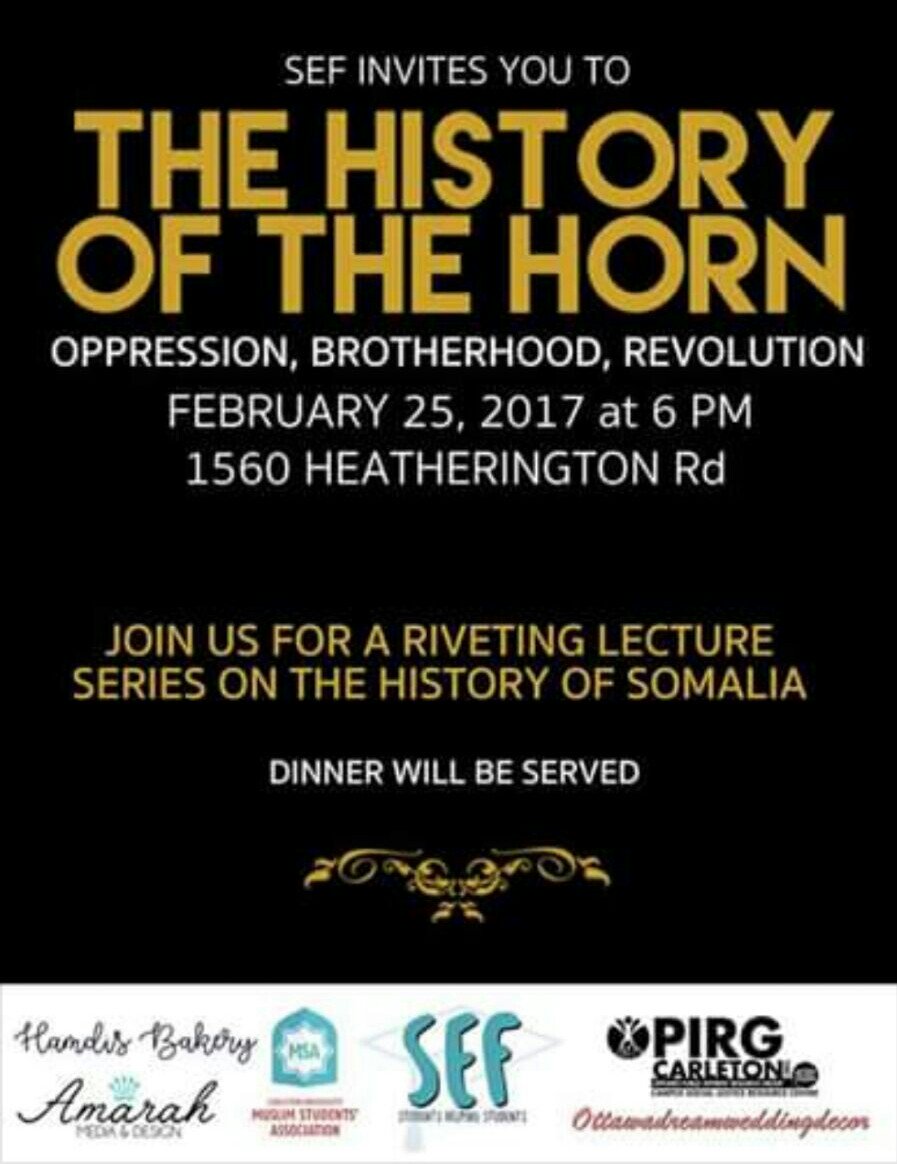 IfrahSucdiOtt's tweet image. #Ottawa PEEPS don't miss this great event happening 2day starting @6pm. Proceeds will go towards helping students in #Somalia go to school.