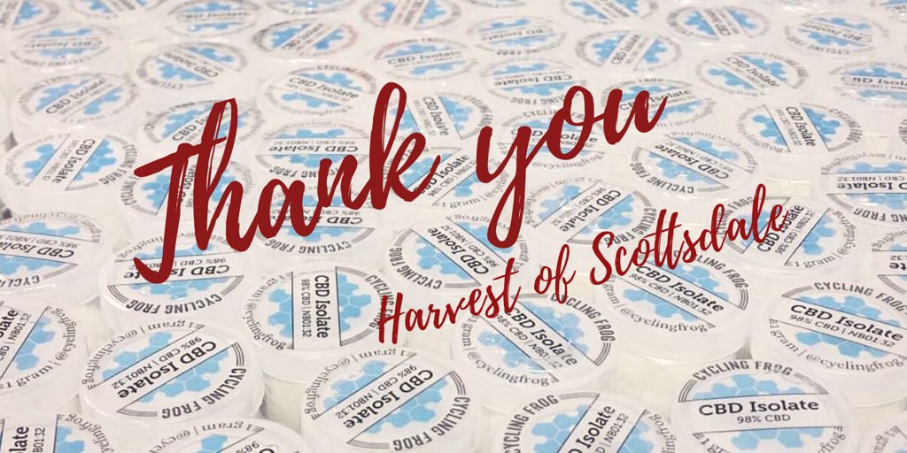 CyclingFrog_Az's tweet photo. Thanks for having us today @HarvestofAZ 👍🏼 #patientsfirst #appreciation #education #cannabis https://t.co/IfuJzjnAex