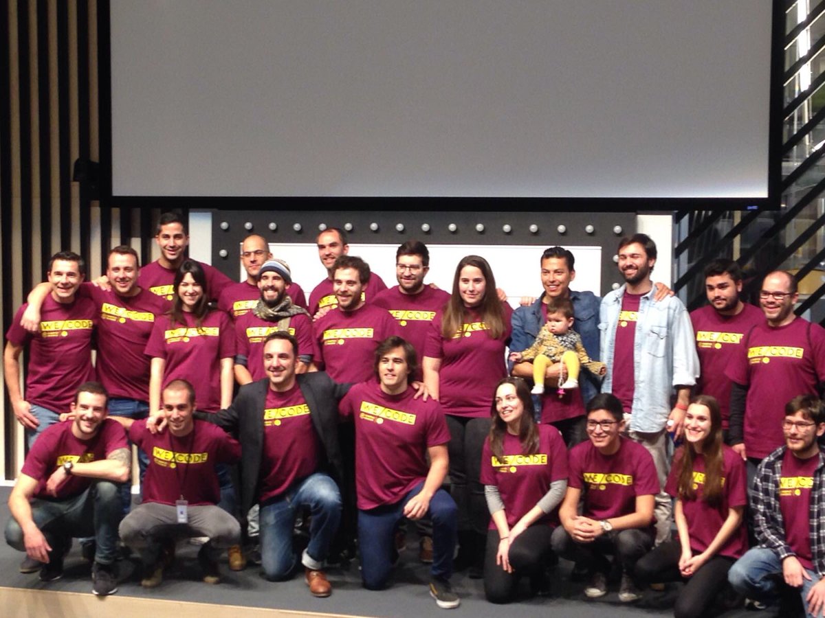 FigandM's tweet photo. @ironhack team at @CampusMadrid for new #wecode edition 💪</> https://t.co/sTglxMkl1c