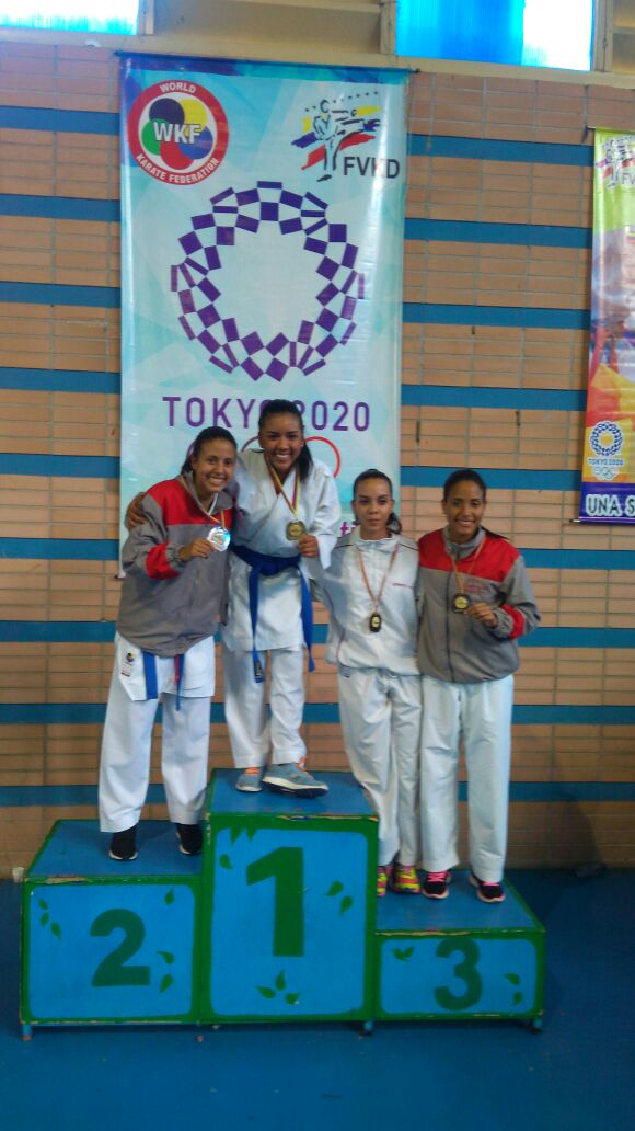 asokaratebol's tweet photo. Nuestros bolivarenses con sus medallas @wadodevenezuela @Idebol @Fvkarate @Mcamberov @Mindeporte https://t.co/rVINTq5Ene