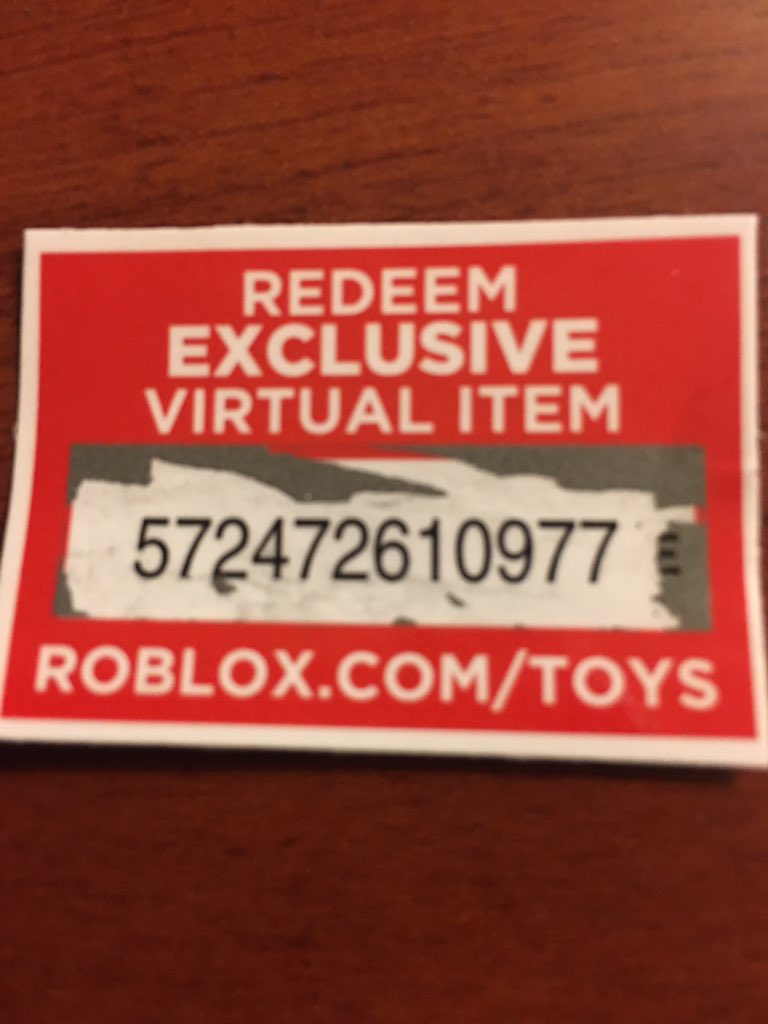 Roblox Virtual Item Codes Get Robux By Playing Games - redeem roblox toy code