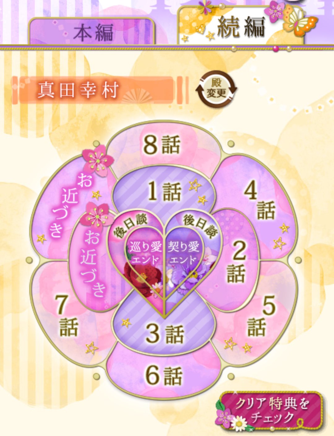 あゆ 兼続様不足 恋乱 幸村様続編 契り愛エンドクリア V 幸村様は巡り愛も好きだけど やっぱりこの時代で幸せになる事が1番だなとしみじみ 幸村様は私にとって 恋乱での 初恋の人なだけに続編どうなるか不安だったけど どっちの も