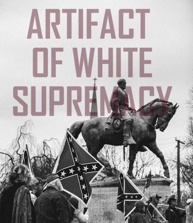 Move_The_Statue's tweet photo. @ACWMuseum Let's be real about what the Lee statues in Charlottesville, Richmond & New Orleans are all about! #CWmonuments #ACWMsymposium https://t.co/8THpQj53zw