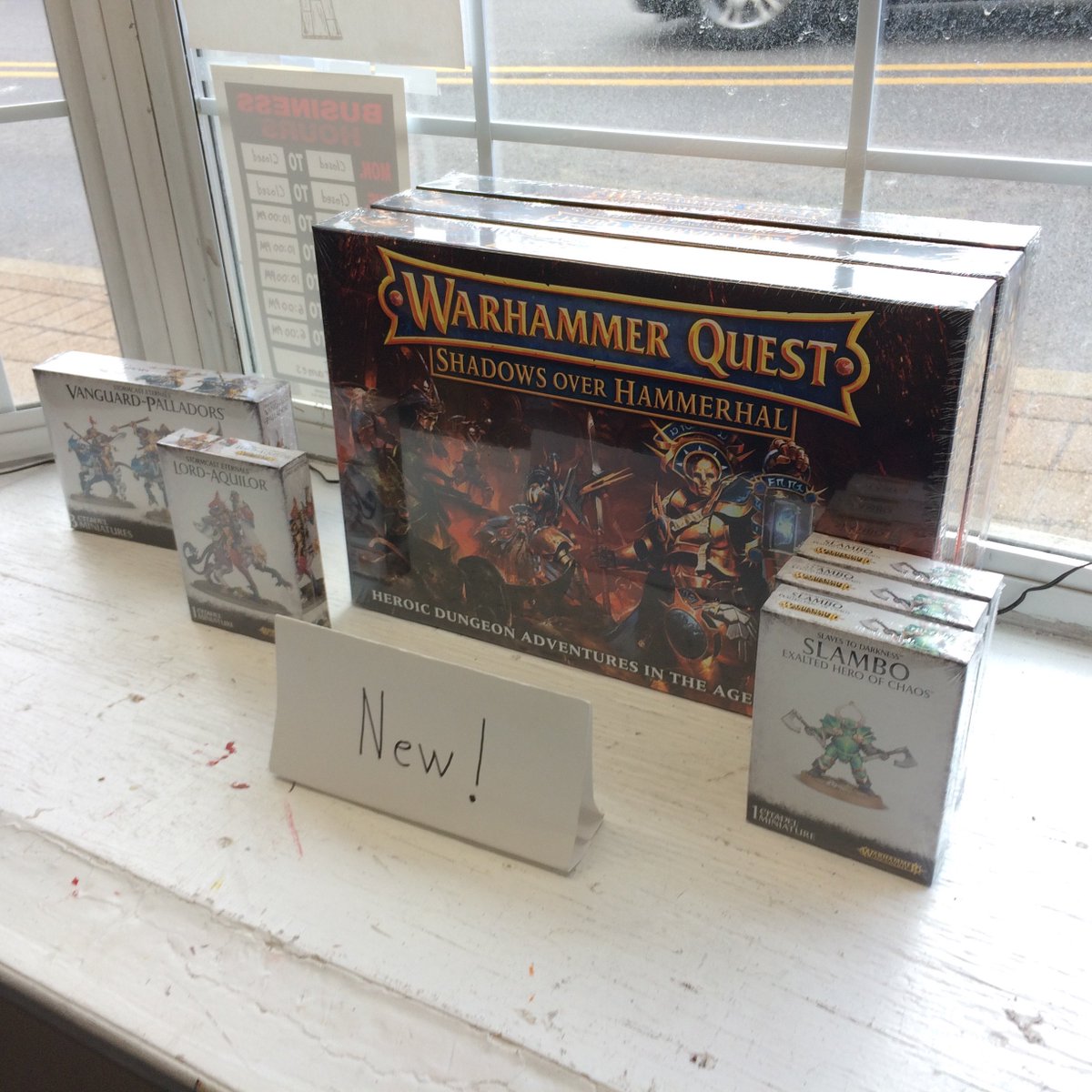 DrawbridgeGames's tweet photo. New #WarhammerQuest and more!
https://t.co/gkDHkejpVL
#Warhammer #AgeofSigmar #ShadowsOverHammerhal #games #shopping #PGH https://t.co/9NMpZtFHO8