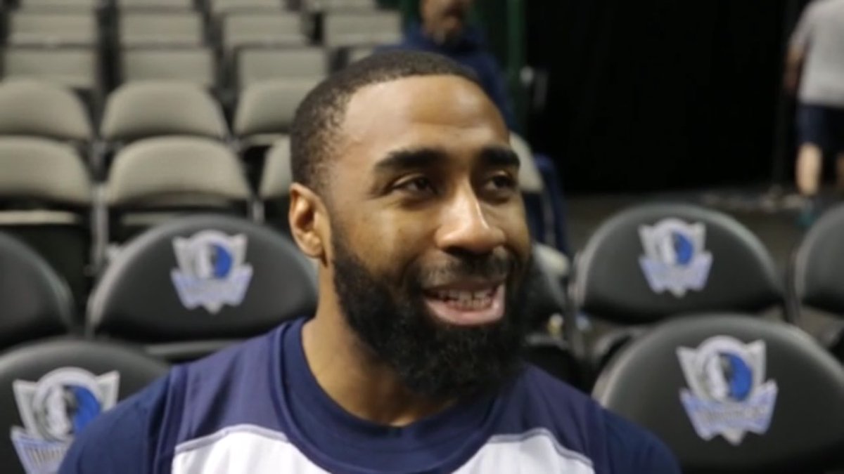 Reggie Williams on being back with the #Pelicans VIDEO nba.com/pelicans/video… https://t.co/m4FArXrESj