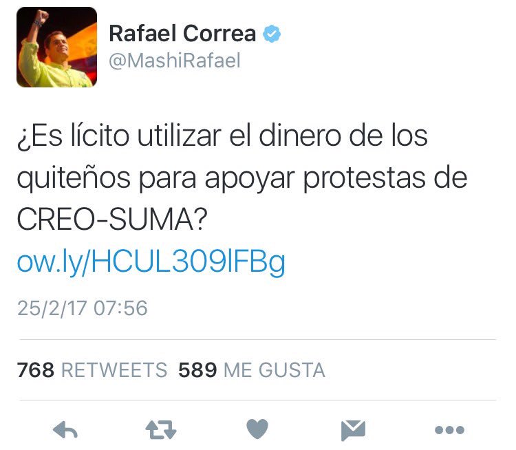 silvitabuendia's tweet photo. ¿Es lícito usar las sabatinas, los medios públicos y el avión presidencial para hacer campaña por @Lenin ? https://t.co/D4gbNvxEMX